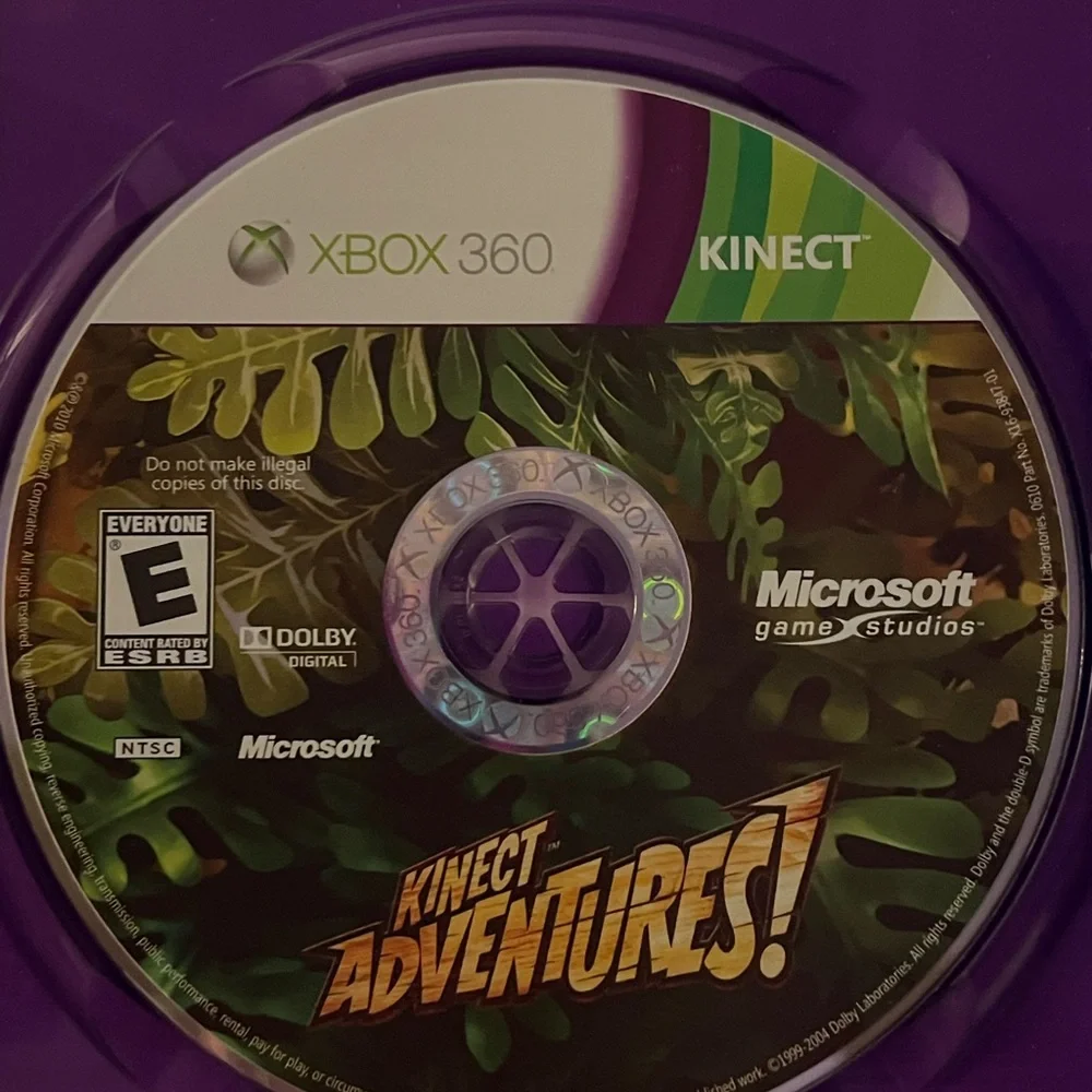 Kinect Adventures Microsoft XBOX 360 Game family video game